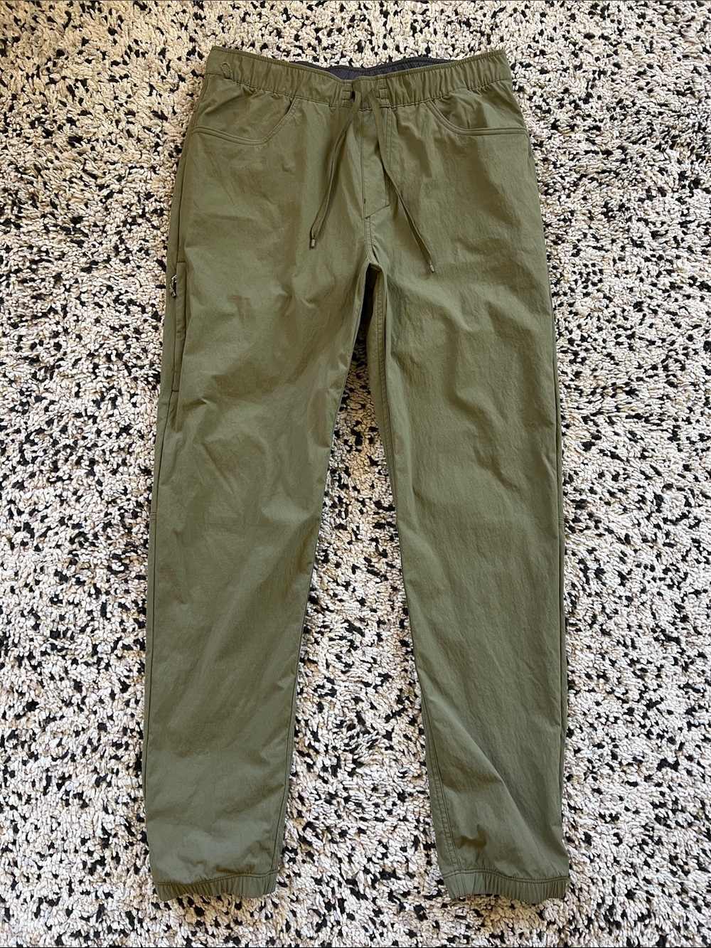 Patagonia Quandary Jogger Pants Green Outdoor Hiking Drawstring Men’s Medium